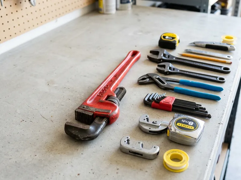 Professional plumbers in Prescott, AR equipped with top-tier tools for residential and commercial plumbing services.
